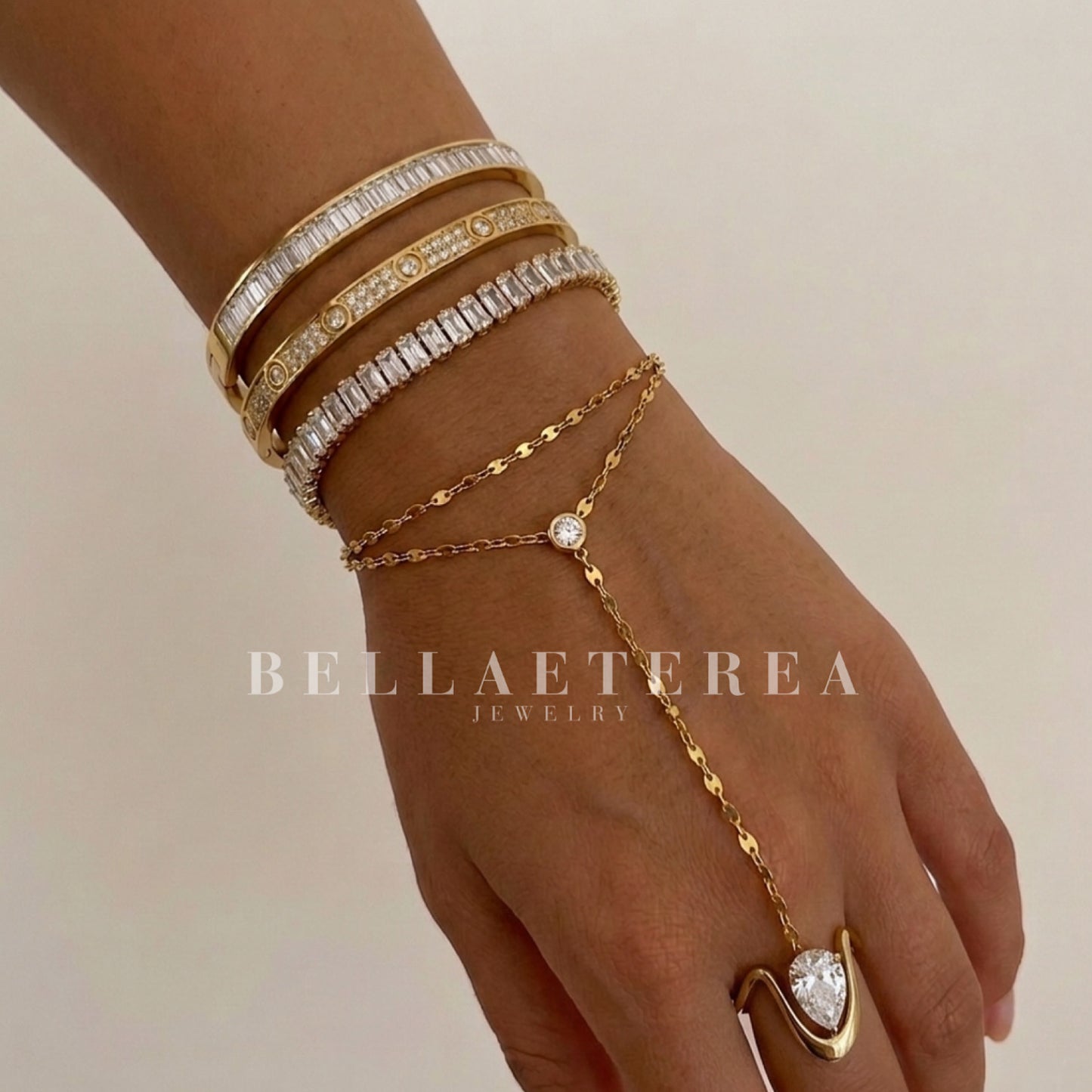 ISADORA ❥ Bangle Gold - BELLAETEREA