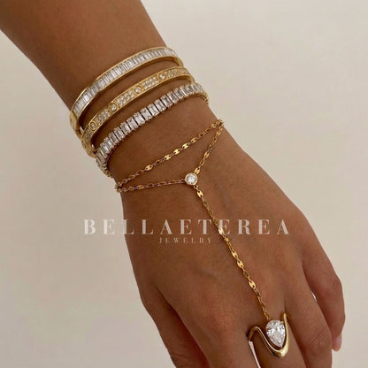 ISADORA ❥ Bangle Gold - BELLAETEREA