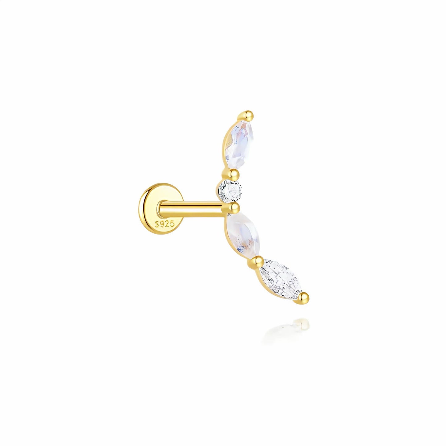 LUNÉ MARQUISE ✧ Piercing ARGENTO 925/Gold - BELLAETEREA