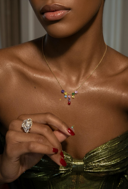 KENDAYA HARMONY ❥ Collana Gold/Multicolor