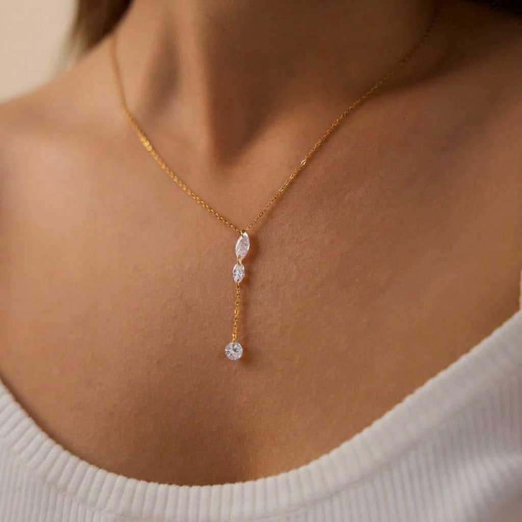 KENDAYA MARQUISE ❥ Collana Y