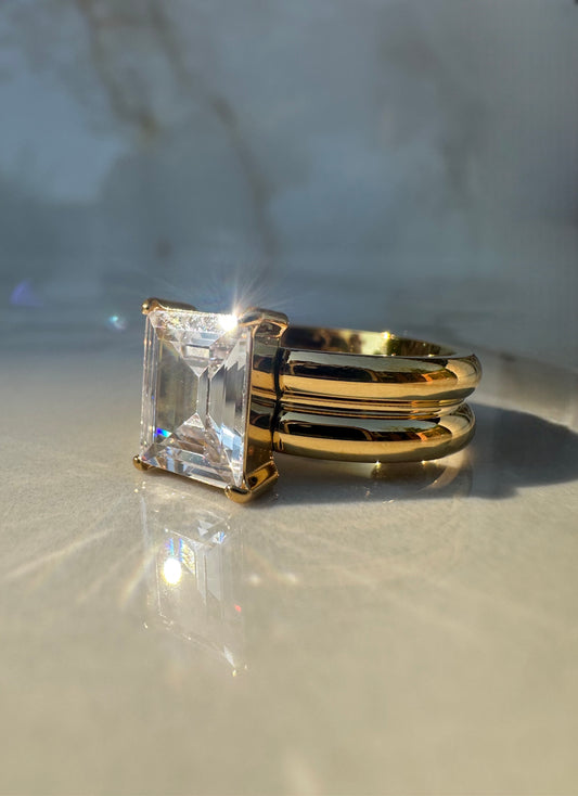 EMERALD BOLD ❥ Anello - BELLAETEREA