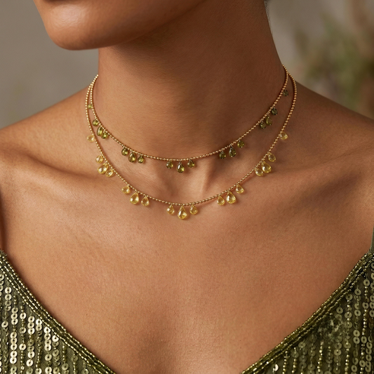 VIVIENNE ❥ Collana Giallo