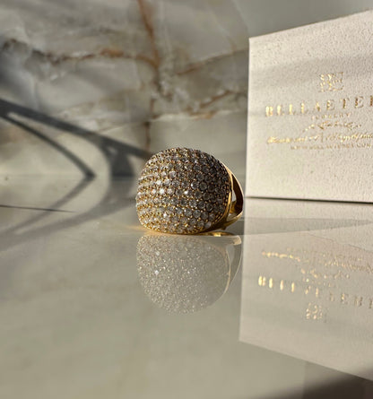 GLOW SPHERE ❥ Anello Gold