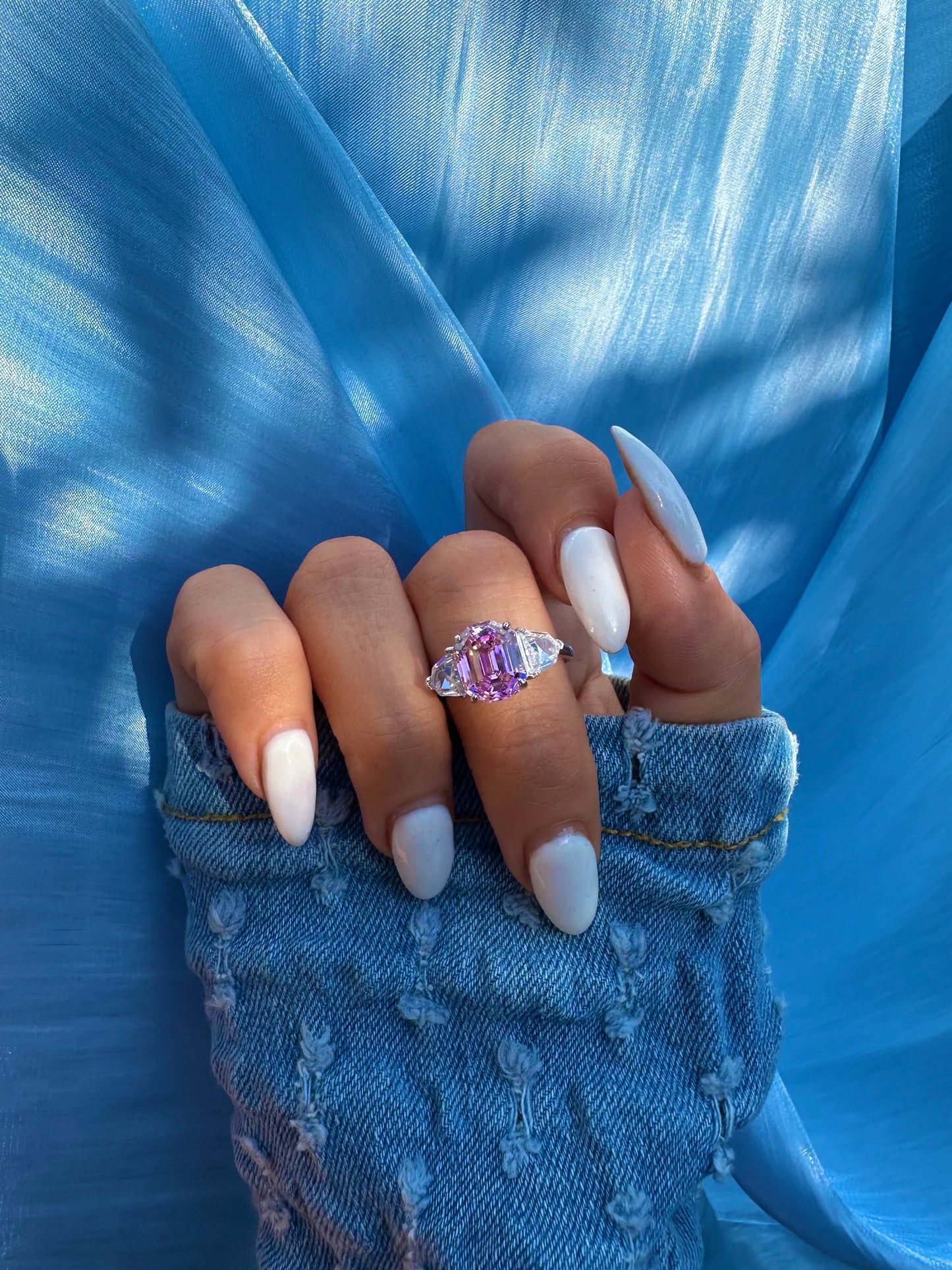 MONACO ✧ Anello ARGENTO 925/Rosa