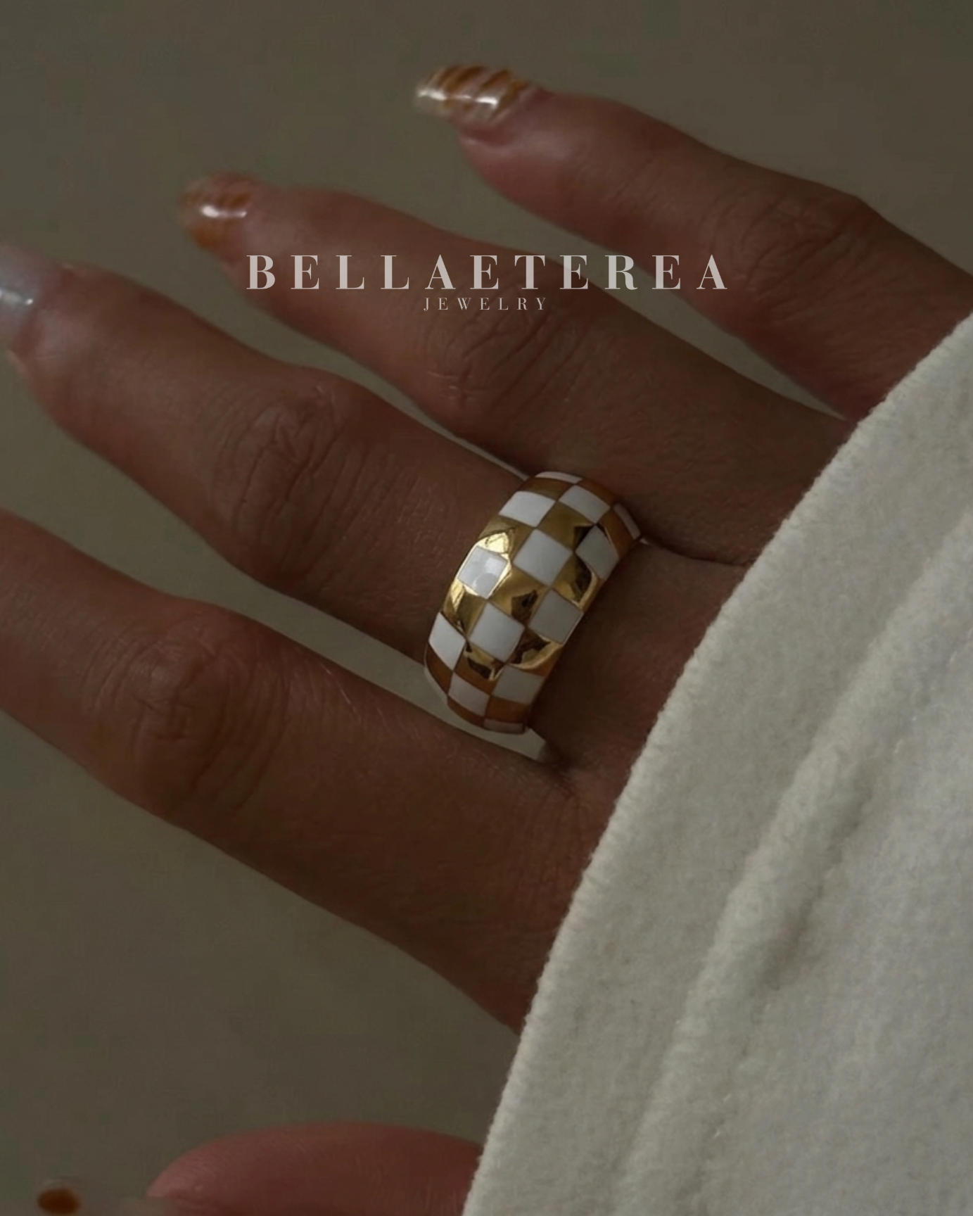 CHESSBOARD LUXE ❥ Anello - BELLAETEREA