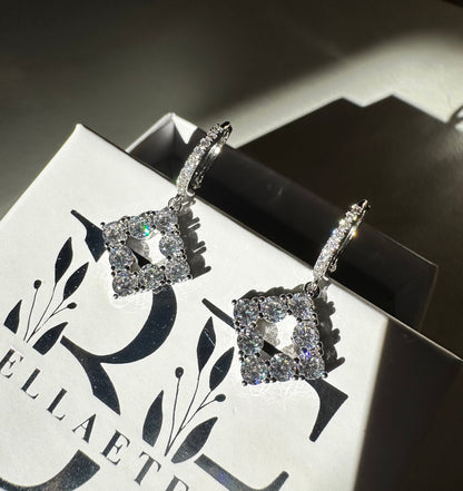 LUCKY BLOOM ❥ Orecchini Silver