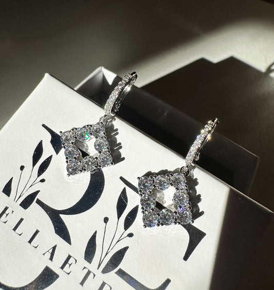 LUCKY BLOOM ❥ Orecchini Silver