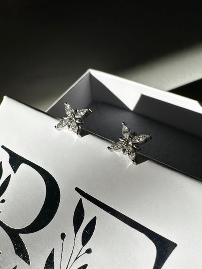 SNOW FLAKE ❥ Orecchini Silver - BELLAETEREA