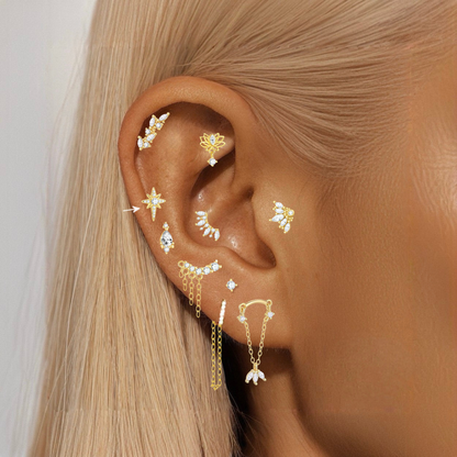 EIRENE ✧ Piercing ARGENTO 925/Gold 18k