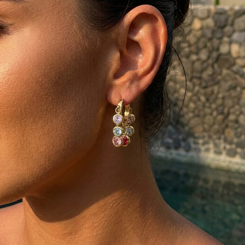 SORBET HOOPS ❥ Orecchini