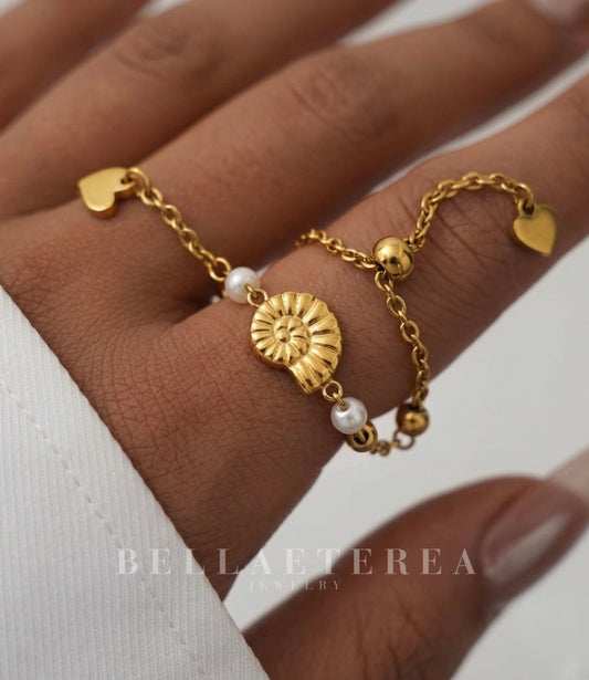 HEART SHELL ❥ Anello