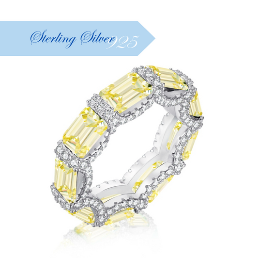 DUCHESSE MIEL ✧ 925 SILVER/Cream Yellow Ring