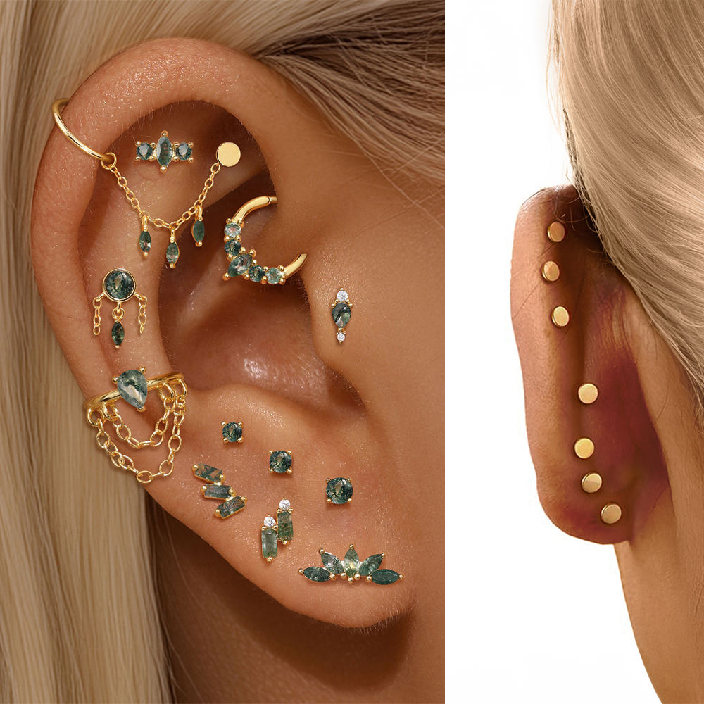 ISLA VERDE ✧ Piercing ARGENTO 925/Gold - BELLAETEREA