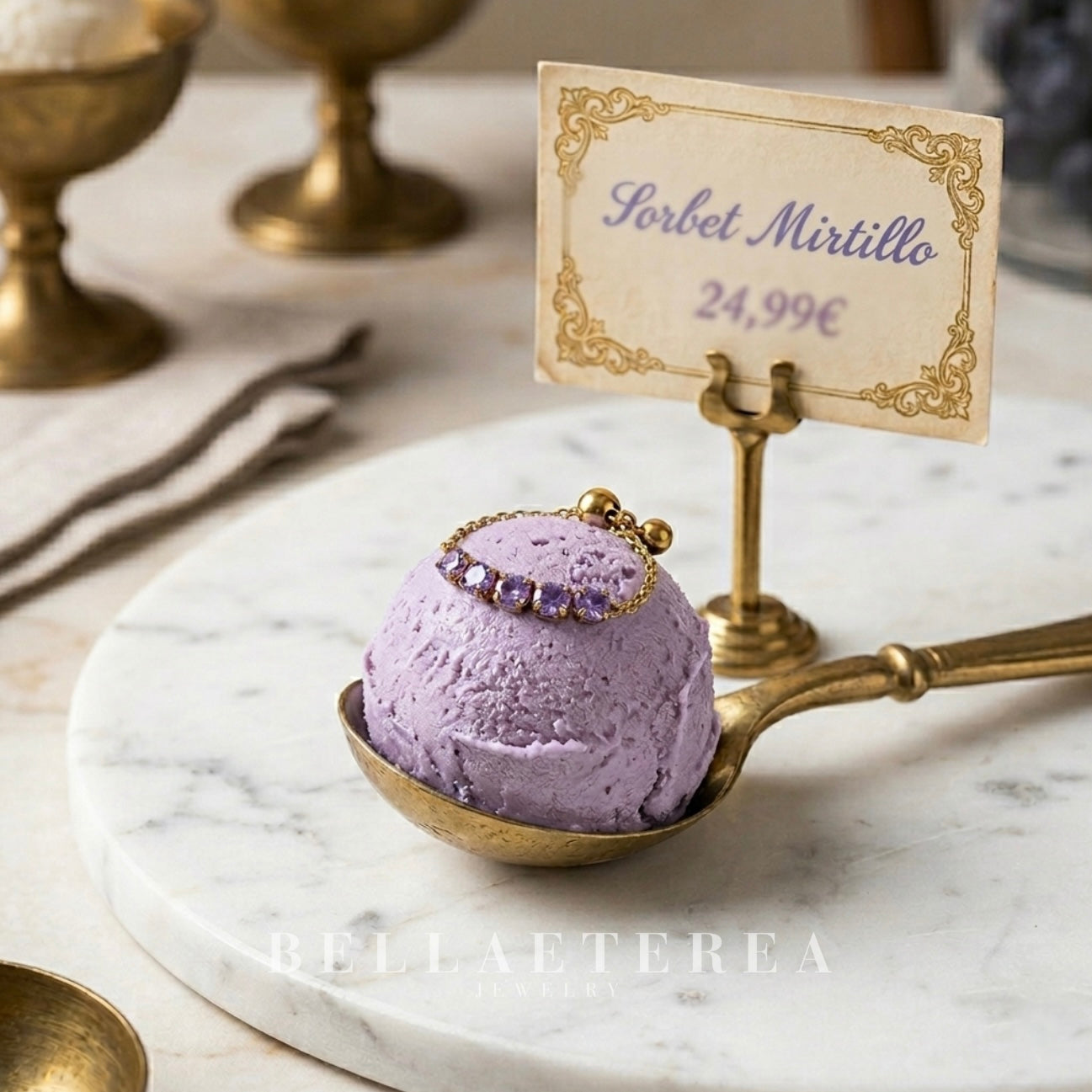 SORBET MIRTILLO ❥ Anello - BELLAETEREA