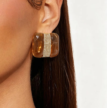 MARBLE BONSBONS ❥ Orecchini