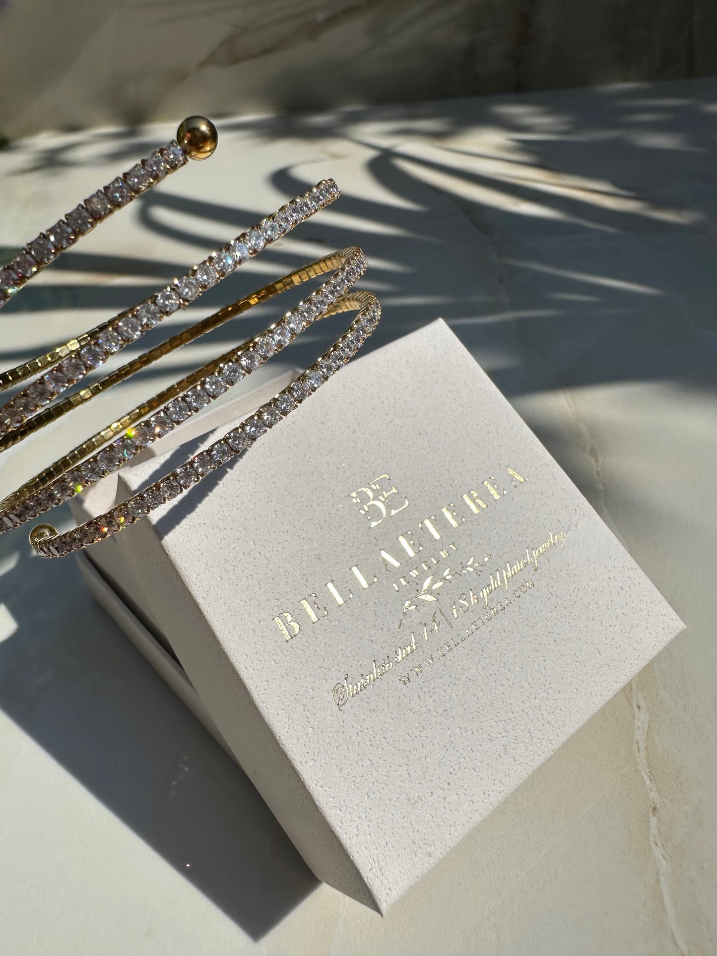 DIAMOND WRAP ❥ Bangle