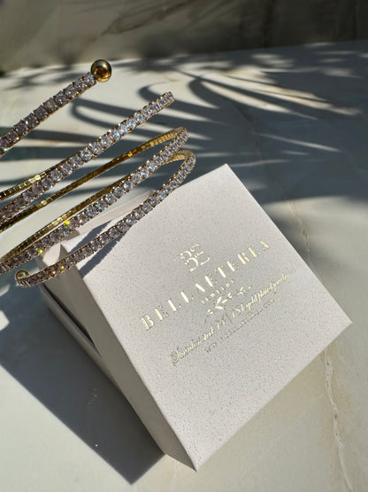 DIAMOND WRAP ❥ Bangle