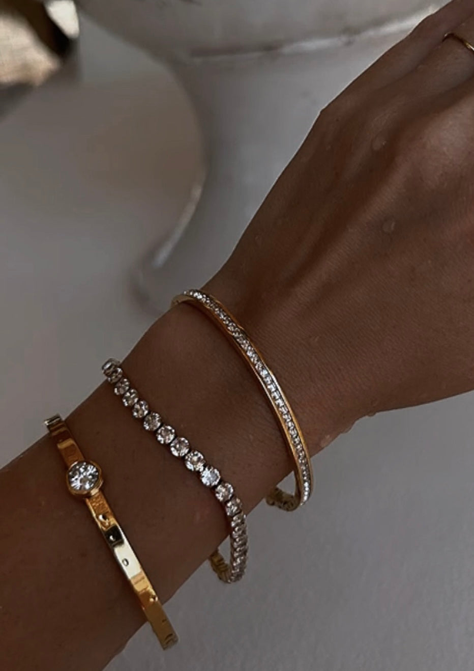 SERENA ❥ Bracciale Gold