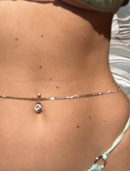 BELLA ❥ Belly Chain Gold - BELLAETEREA