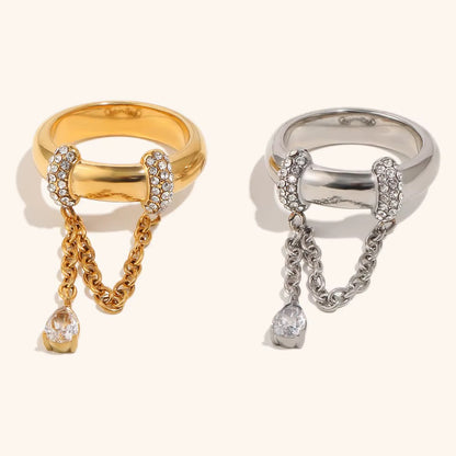 DROP & SHINE ❥ Anello Silver