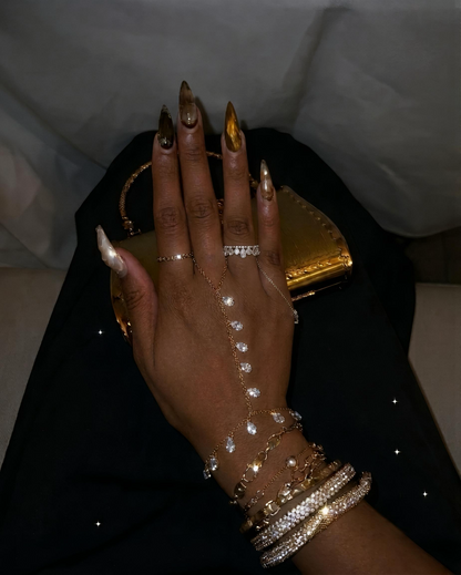 KENDAYA CRYSTAL ❥ Baciamano Gold - BELLAETEREA