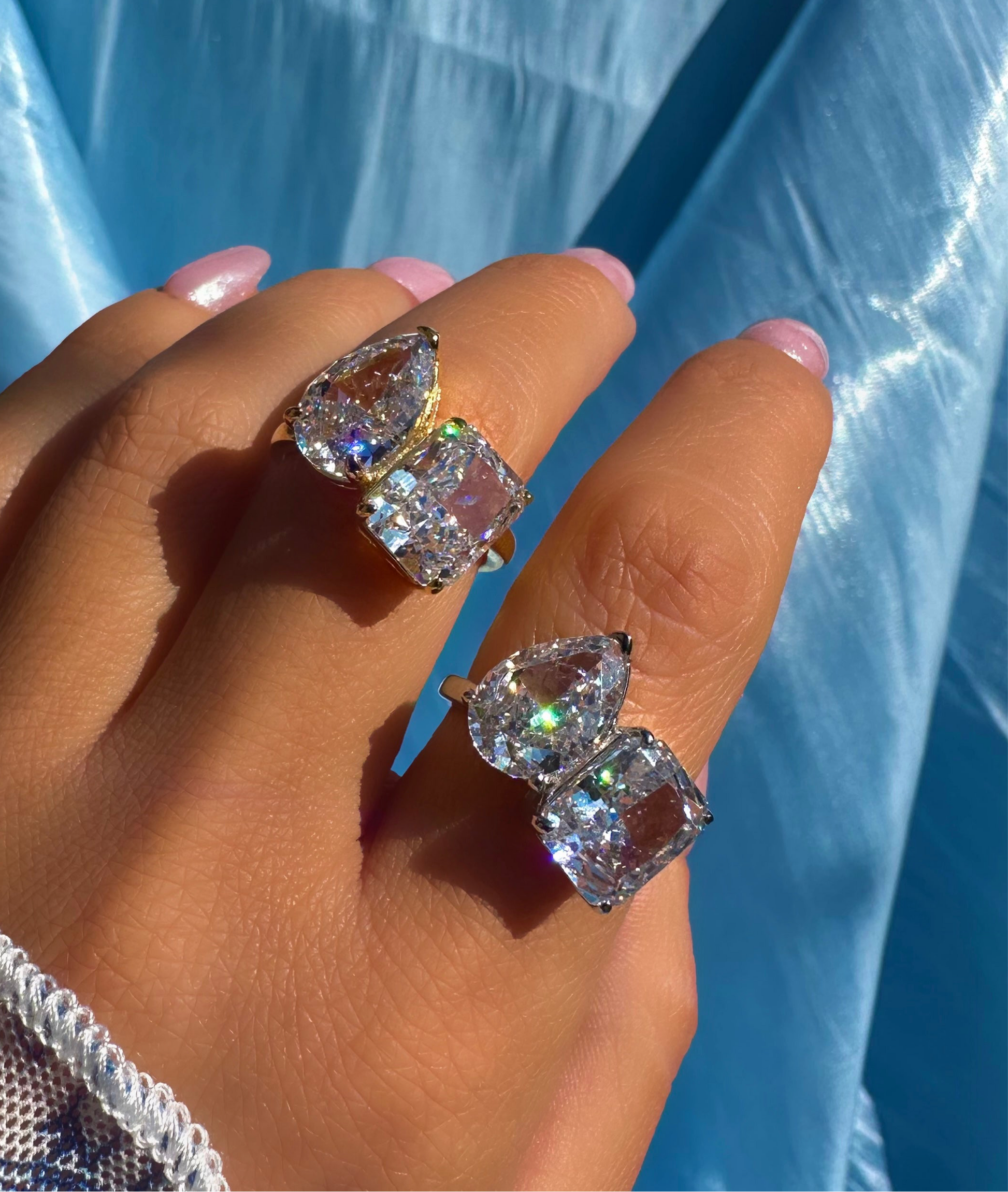 Anello Fascia In Argento 925 Anello Etnico Om Aum Zirconia Anelli Argento 15 Zircone Argento - Foto 9