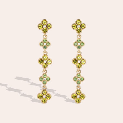 LAWRAH 2.0 ❥ Orecchini Gold/Green