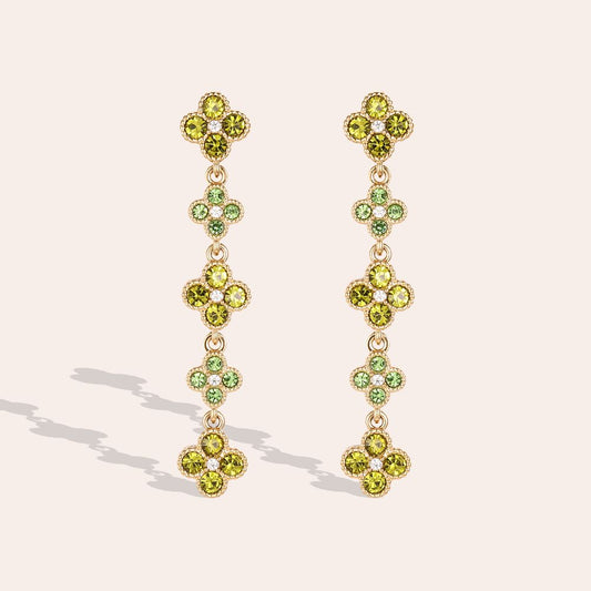 LAWRAH 2.0 ❥ Orecchini Gold/Green