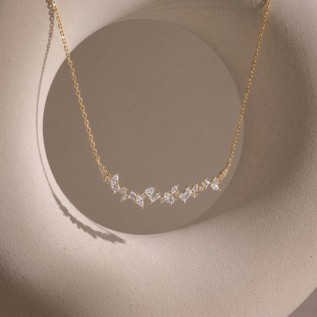 WILHELMINA ✧ Collana ARGENTO 925/Gold 18k