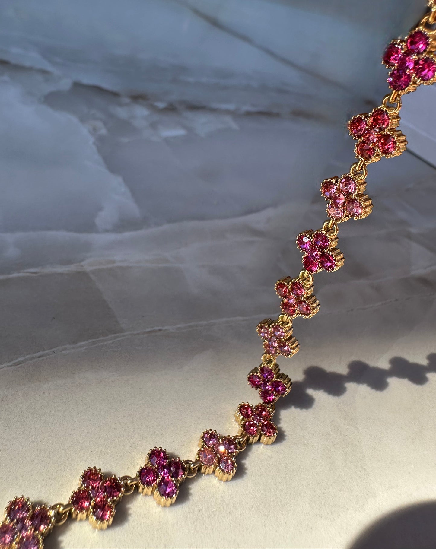 LAWRAH 2.0 ❥ Bracciale Gold/Pink - BELLAETEREA