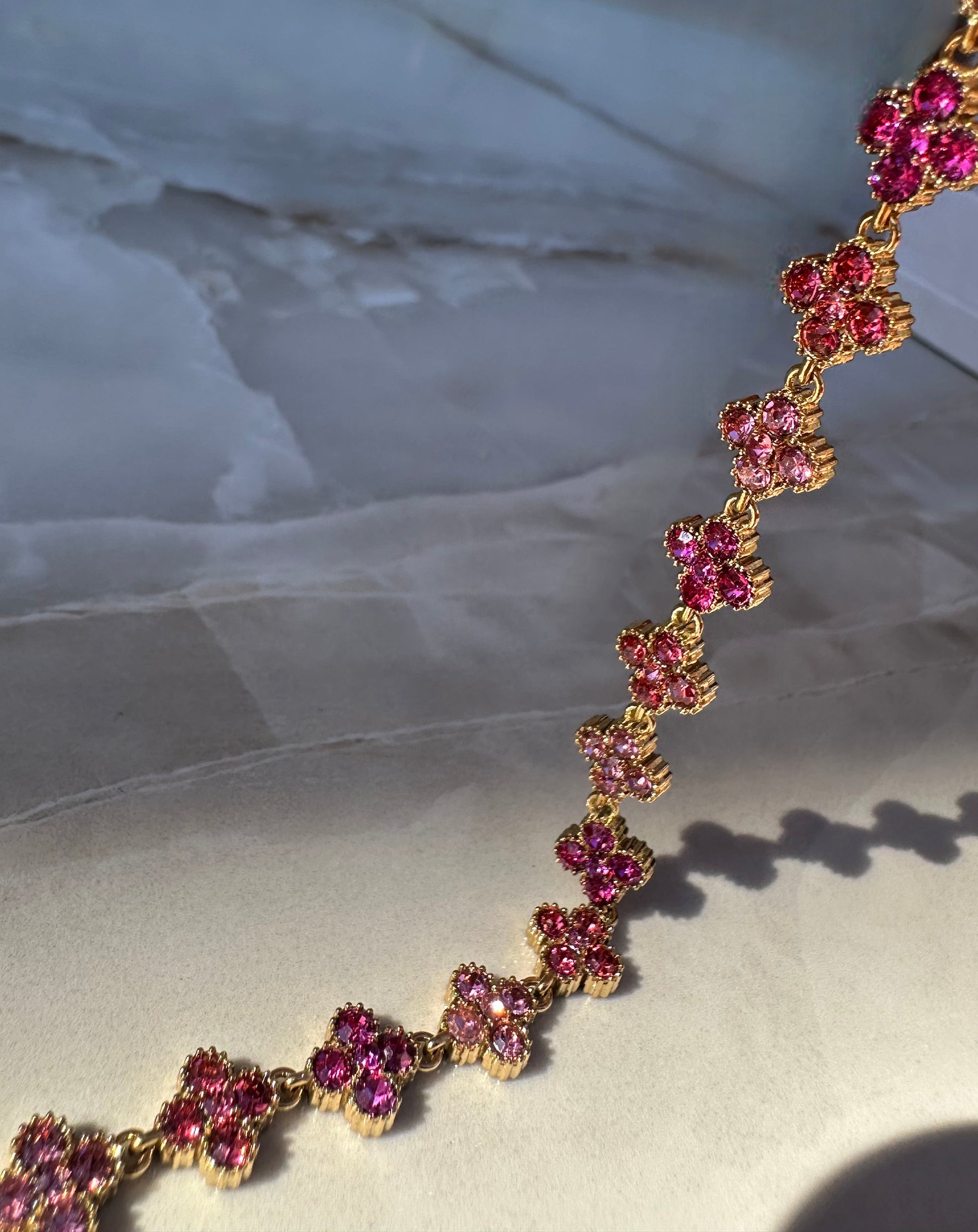 LAWRAH 2.0 ❥ Bracciale Gold/Pink - BELLAETEREA