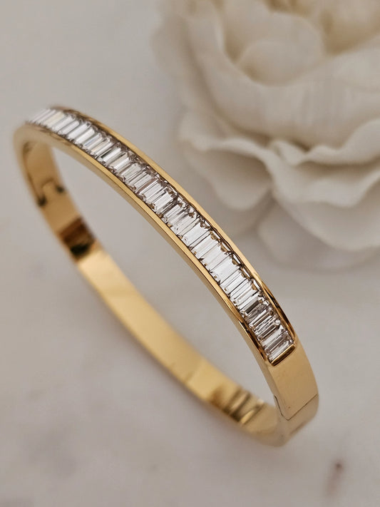 SKYLAR ❥ Bangle Gold/Off White