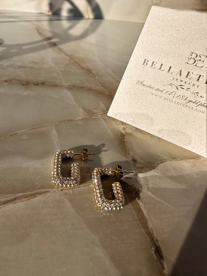 SQUARED JASMINE ❥ Orecchini