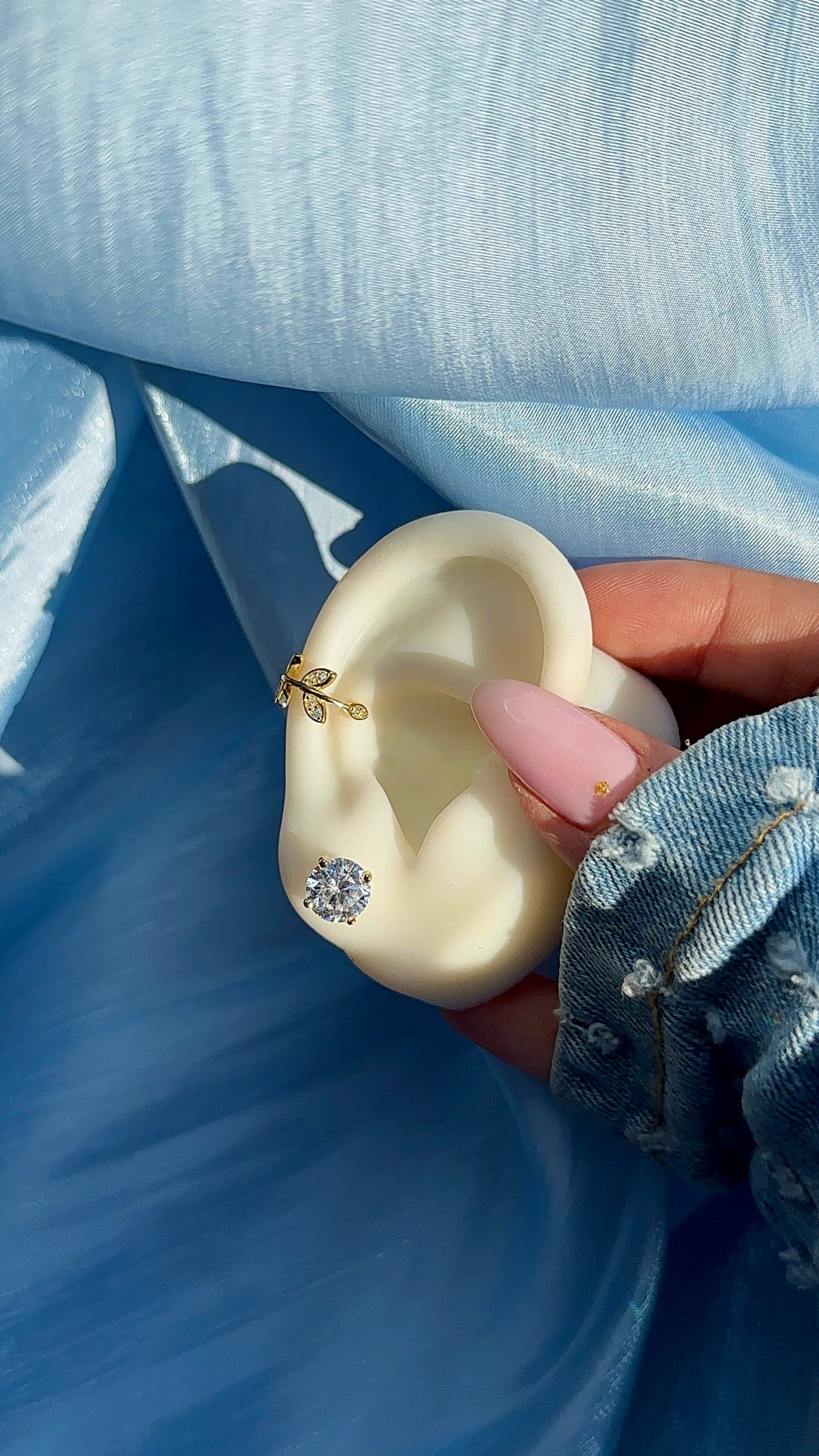 ÉCLAT ✧ 925 SILVER/18k Gold Earrings