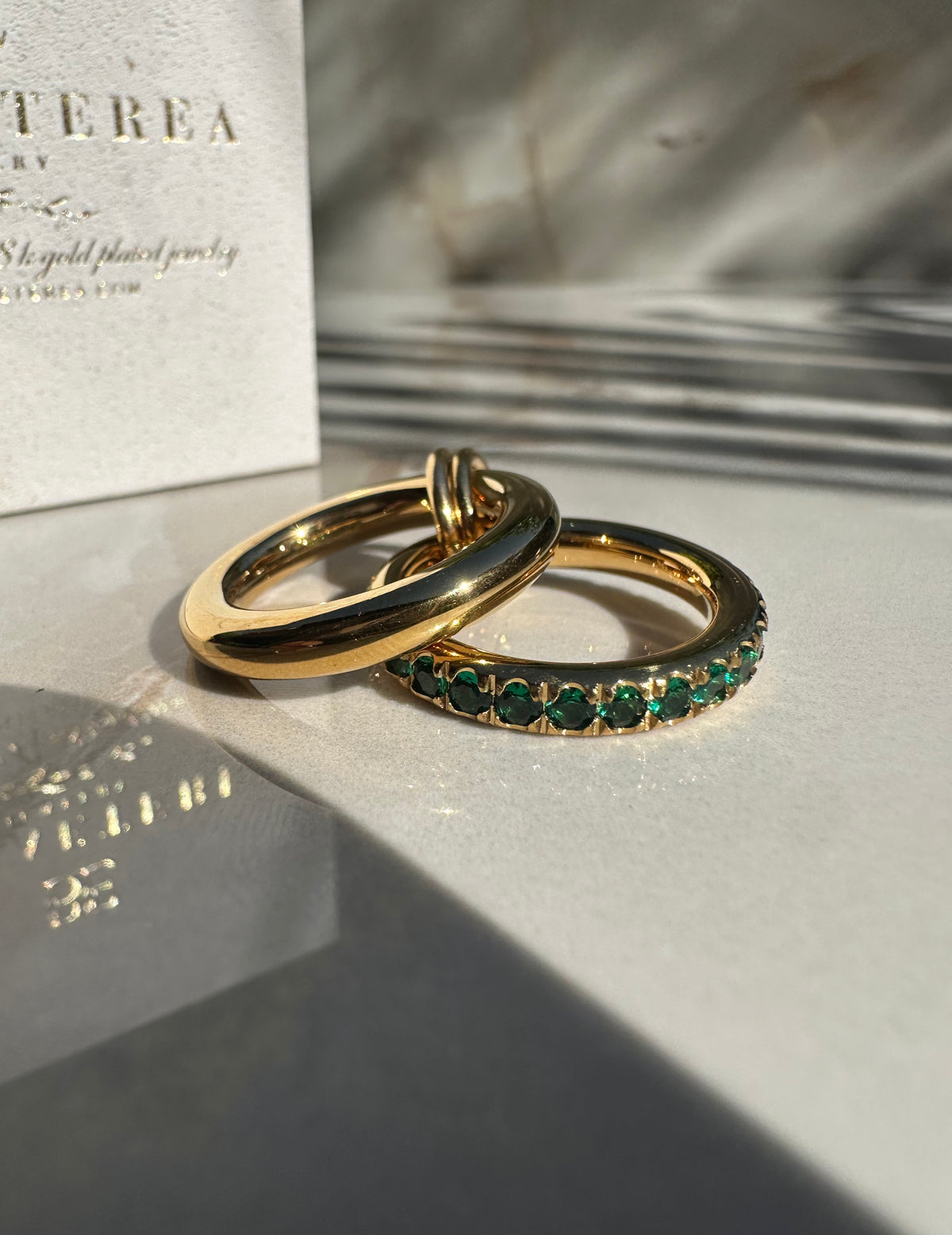 DUA ❥ Anello Green - BELLAETEREA