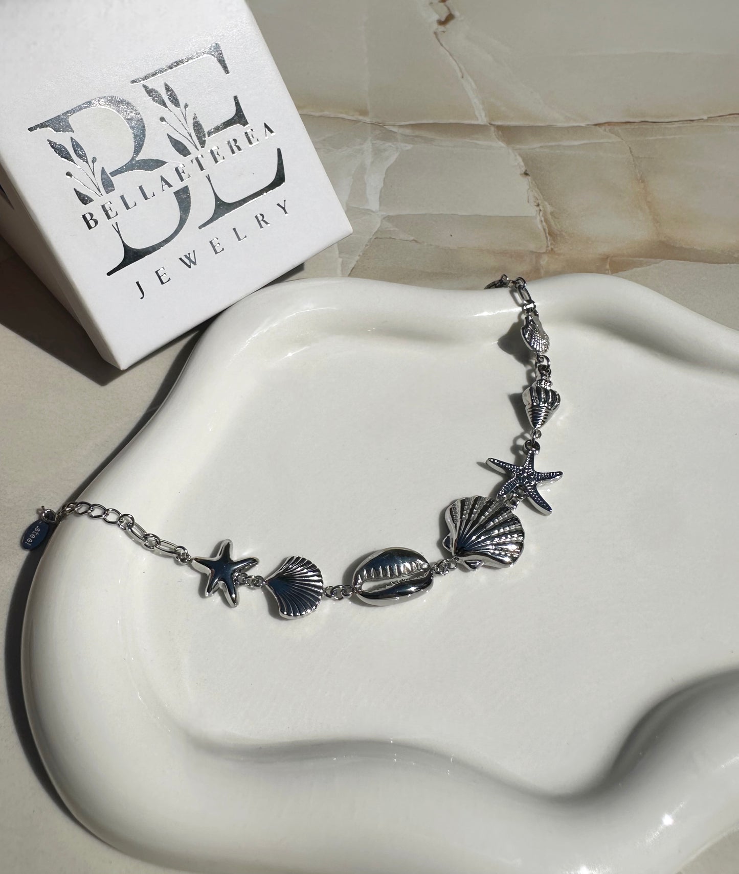 OCEAN DRIFT ❥ Bracciale Silver