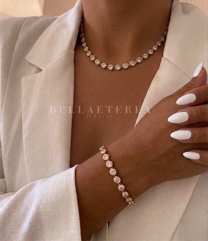 PARADISE ❥ Collana Gold/White