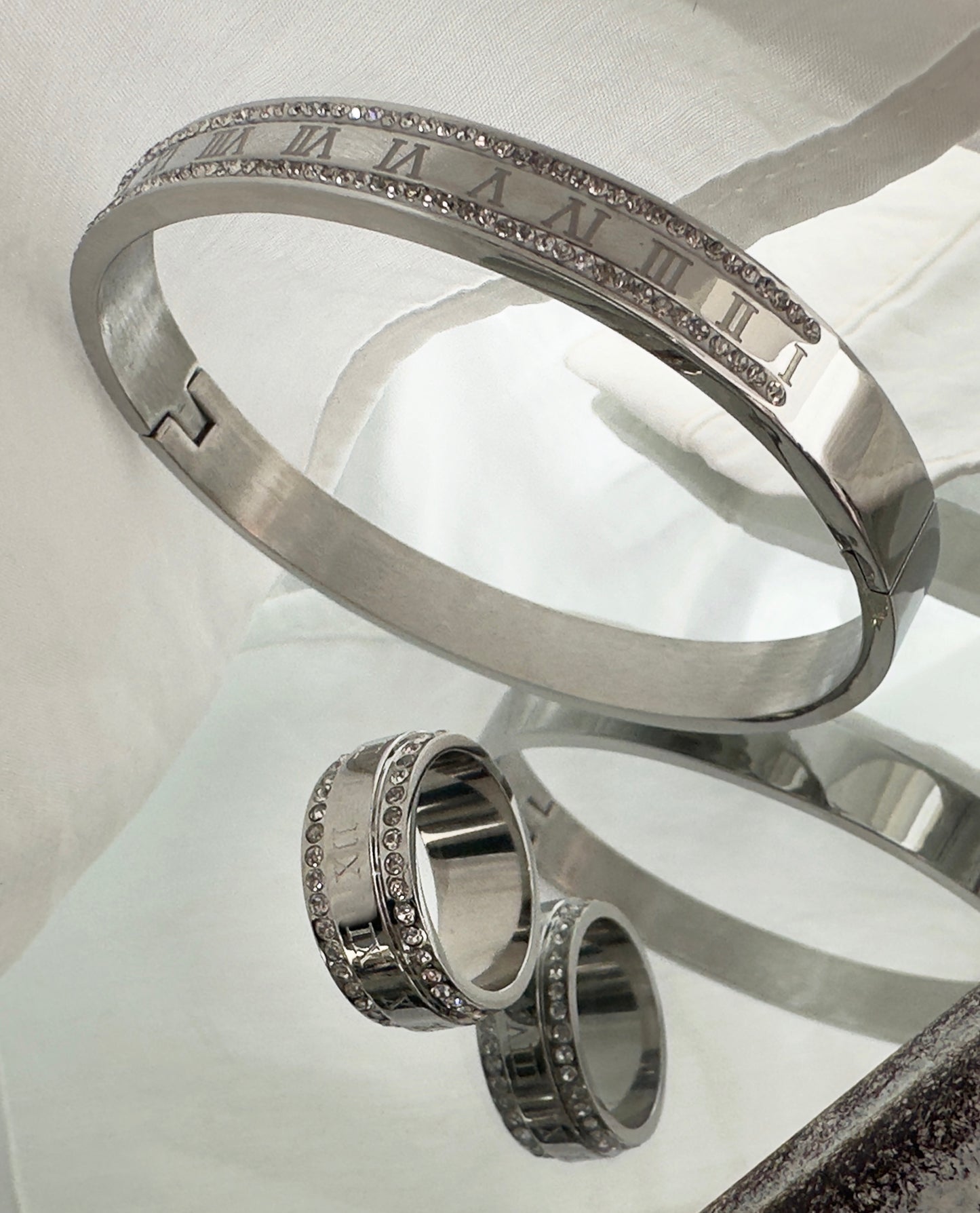 ROMA ❥ Bangle Silver