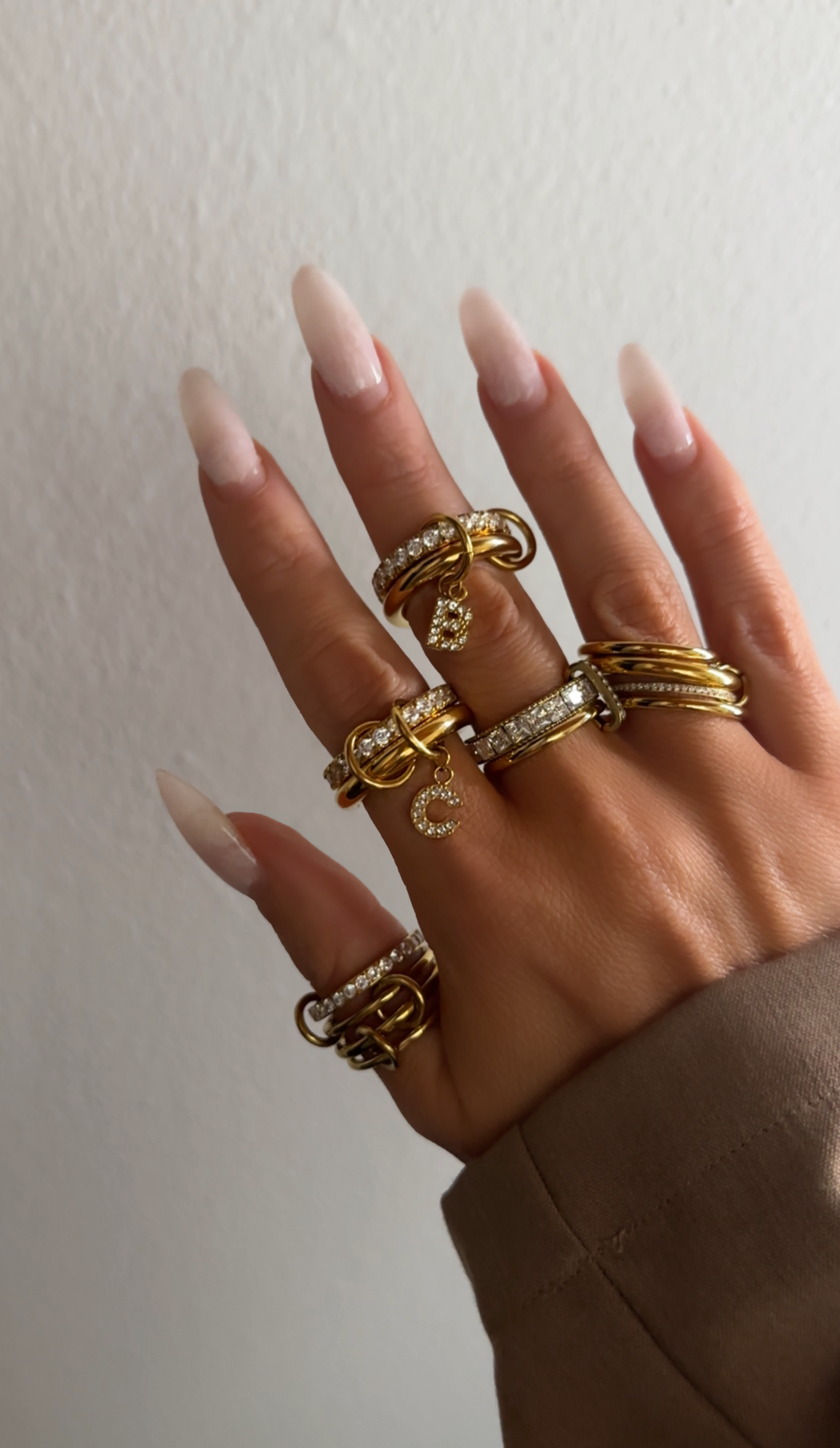 SHINY DUA ❥ Anello Gold - BELLAETEREA