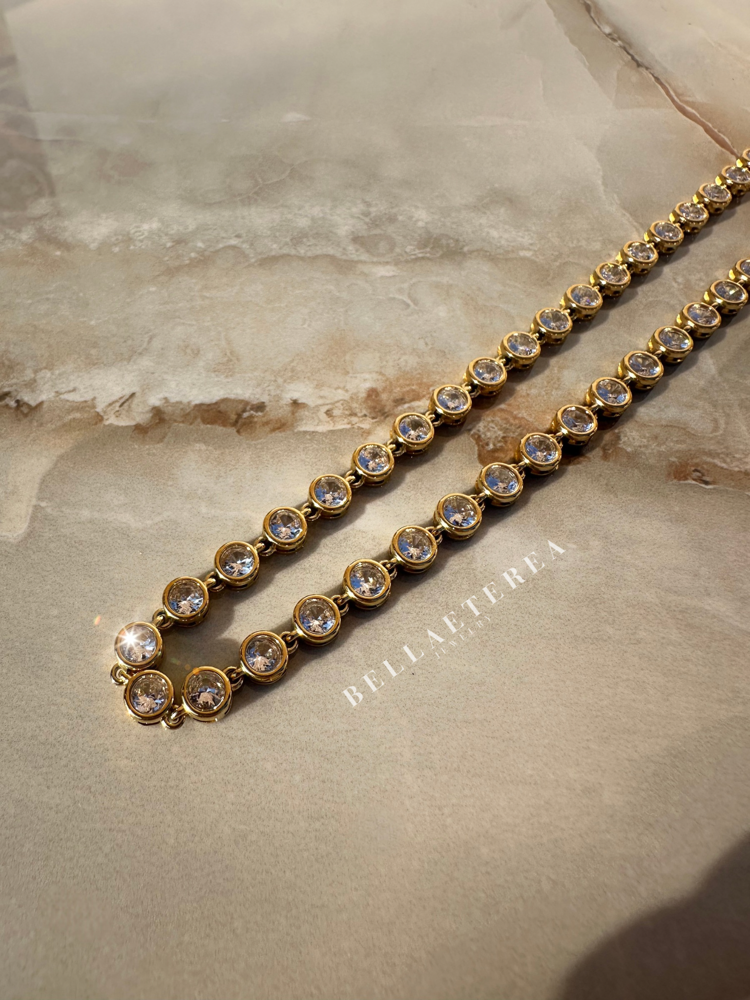 PARADISE ❥ Collana Gold/White - BELLAETEREA