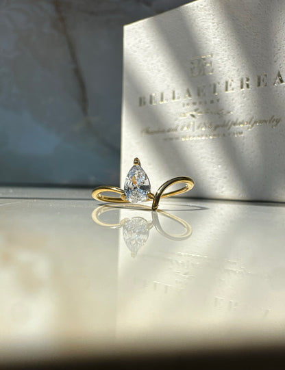 EMBRACE PEAR ❥ Anello