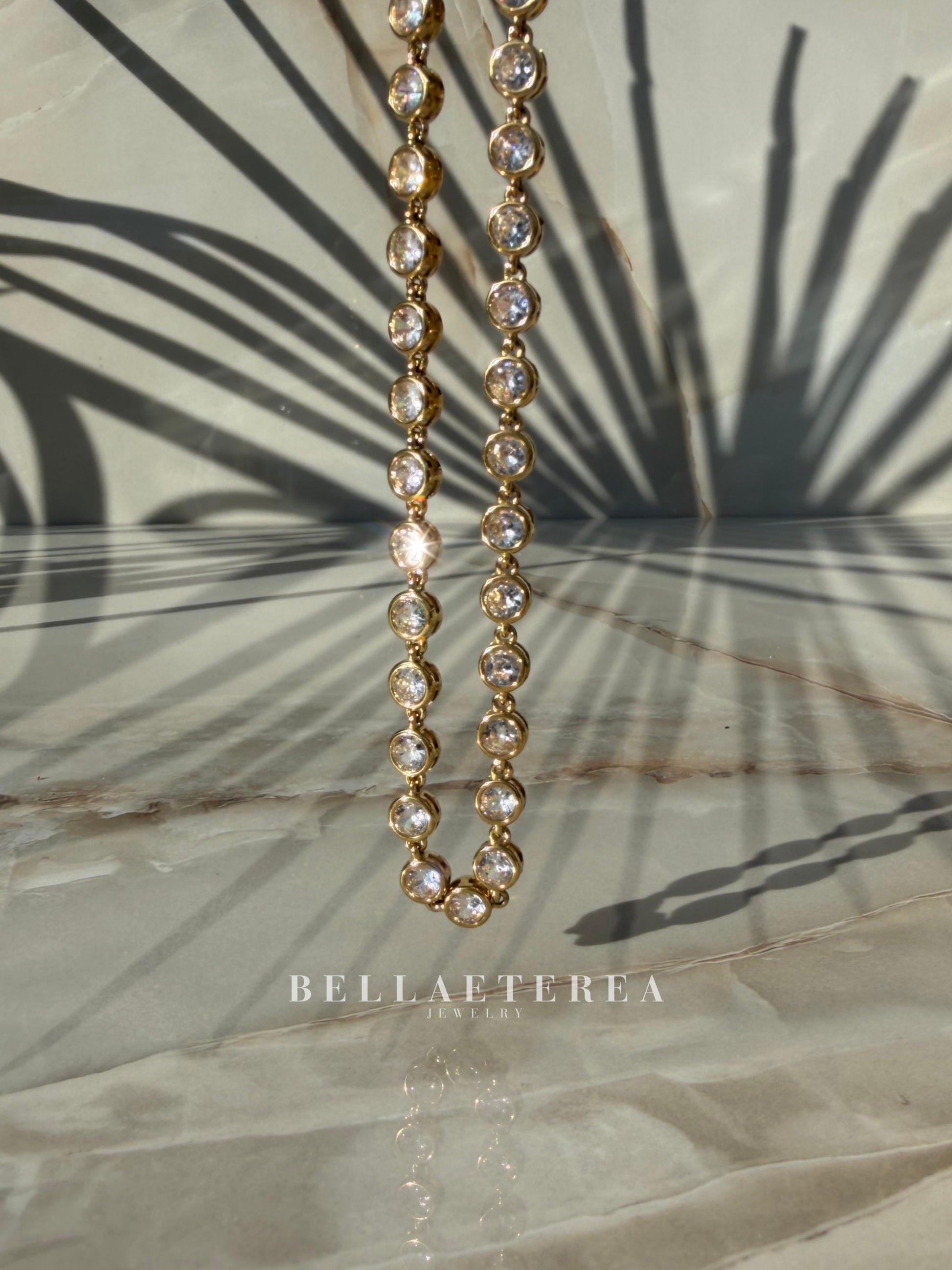 PARADISE ❥ Collana Gold/White - BELLAETEREA