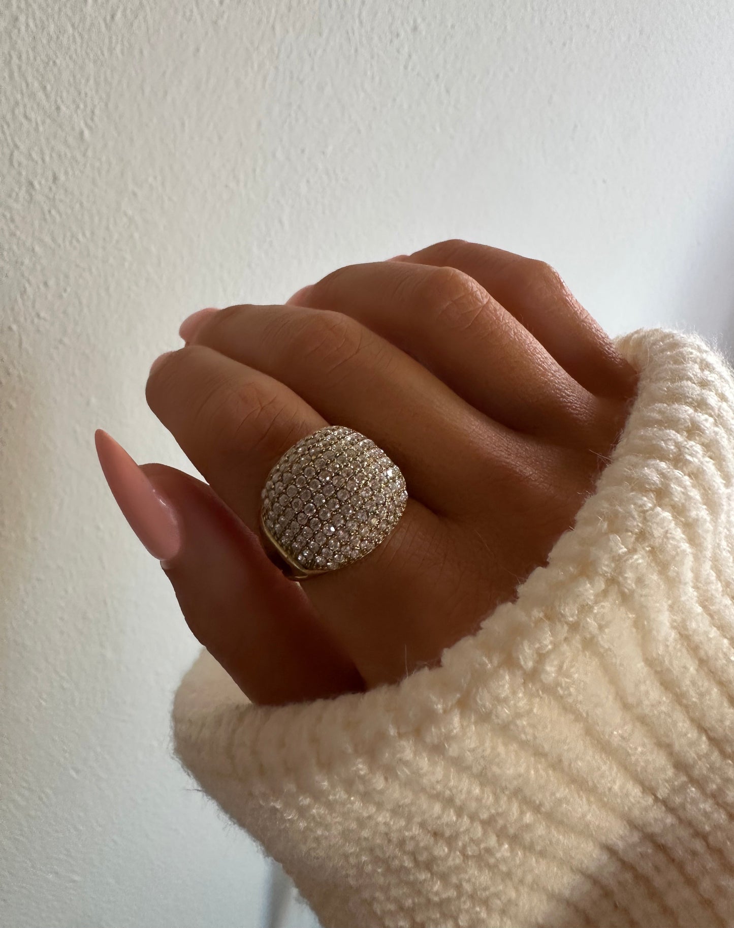 GLOW SPHERE ❥ Anello Gold