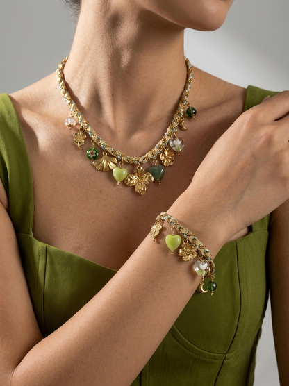 MARILU' ❥ Bracciale Verde