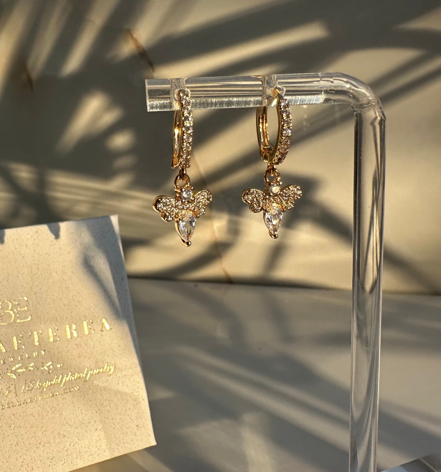 DRAGONFLY ❥ Orecchini Gold