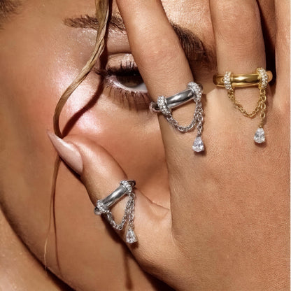 DROP & SHINE ❥ Anello Silver