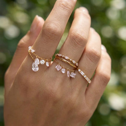 KENDAYA CRYSTAL ❥ Anello - BELLAETEREA