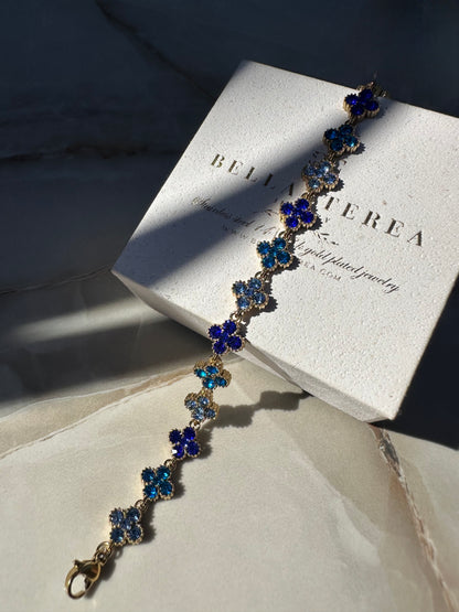 LAWRAH 2.0 ❥ Bracciale Gold/Blue - BELLAETEREA