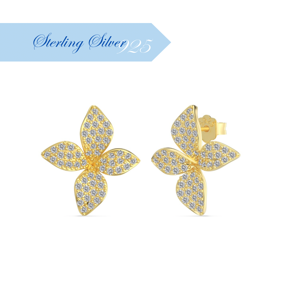 ARABELLE ✧ Orecchini ARGENTO 925/Gold 14k